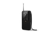DAB, nettverks- og klokkeradio - Philips TAR1509/12 - Portable FM/AM radio - AM/FM - Mono - Svart - TAR1509/12