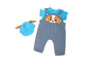 Dukker & Tilbehør - Tiny Treasures Little Paws Puppy Outfit! - 30546