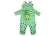 Dukker & Tilbehør - Tiny Treasures Froggy All-In-One Outfit - 30548