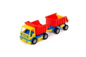 Babyleker - Cavallino Toys Cavallino Basics Dump Truck with Trailer - 2515WD01