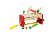 Kreative leker - Goki Wooden Workbench and Toolbox 2in1 - 58871