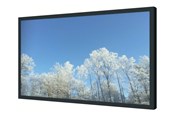 Veggmontering, AV-braketter & AV-møbler - HI-ND Wall Casing PROTECT mounting kit - landscape - for LCD display - black RAL 9005 - Max - recommended for 43" - WC4300-0201-52