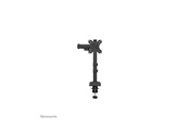 Skjermholder - Neomounts DS60-600BL1 mounting kit - full-motion - for Monitor - black - DS60-600BL1
