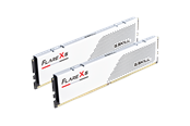 RAM - G.Skill Flare X5 DDR5-6000 - 64GB - CL28 - Dual Channel (2 pcs) - AMD EXPO & Intel XMP - Hvit - F5-6000J2836G32GX2-FX5W