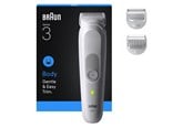 Hårtrimmer - Braun Kroppstrimmer Styler BG 3530 - Gentle Grey - 7500435244763