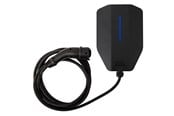 Lading av elbil - GARO Entity Compact charging box, 14 kW, Type 2, 8 meters, black - 10921