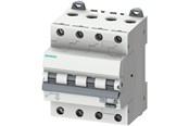Komponenter for switchboxes og skap - Siemens RCBO combi switch 3P+N 30mA 6kA C16A - 20103