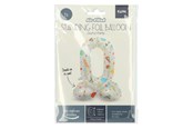 Leketøy - Folat BV - Standing Foil Balloon Joyful Party Number 0 -72cm - 63960