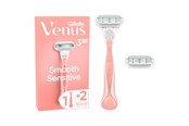 Barberingsutstyr - Gillette-Venus Smooth Sensitive Pink Handle + 2 refills - 7702018575350