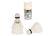 Fotball & Ballspill - SportX Shuttle Feathers White in Case 3 pcs. - 2004249