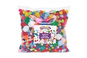 Arts & Crafts - Tilbehør - Colorations - Bag of Pompoms 450 grams 1200 pcs. - CHPOUNDP