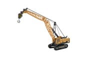 Leketøysbil - Toi-Toys - METAL Construction vehicle - crane truck with caterpillar tracks 1:55 - 21527A