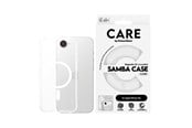 Mobil - Deksel og etui - CARE by PanzerGlass Samba Case Transparent w. White Qi Compatible iPhone 17e | 16e - CRRFLCMG29845