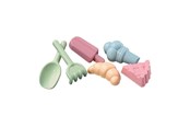 Utendørsleker - Androni Sweets Sand Molds with Shovel and Rake 6 pcs. - 3402-00BK