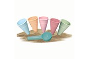 Utendørsleker - Androni Ice Cream Sand Molds with Scoop 6 pcs. - 3405-00BK