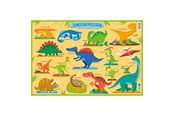 Små gaver til barn - Deltas Educational coasters Preschool - Dinosaurs - 0280407
