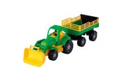 Leketøysbil - Cavallino Toys - Classic Tractor with Tipper Trailer 66cm - 3068WD01