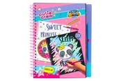 Kreative leker - Canenco - Cutie Crew Scratch and Color Book - CC60352