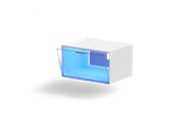 Smarthus - Nanoleaf Expo Smart Display Case Expansion Pack - 1 Pack - SQFX01E00-1WT