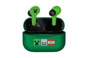 Hodetelefoner - Minecraft In-Ear TWS Headphones Green - MC1227