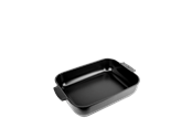 Kjøkkentilbehør - Peugeot Appolia rectangular oven dish 40cm black satin - 61487