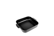 Kjøkkentilbehør - Peugeot Appolia Square oven dish 36 cm satin black - 61531