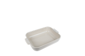 Kjøkkentilbehør - Peugeot Appolia Rectangular oven dish cream white 36 cm - 61210