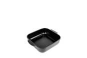 Kjøkkentilbehør - Peugeot Appolia Square oven dish 28 cm satin black - 61548
