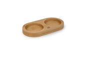 Kjøkkentilbehør - Peugeot Linea tray wood stainless steel - 25847