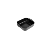 Kjøkkentilbehør - Peugeot Appolia Square oven dish 21 cm satin black - 61555