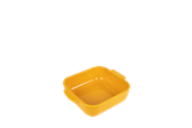Kjøkkentilbehør - Peugeot Appolia Square oven dish 21 cm saffron yellow - 61470