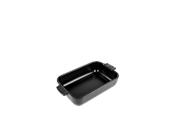 Kjøkkentilbehør - Peugeot Appolia oven dish rectangular 22 cm black satin - 61524