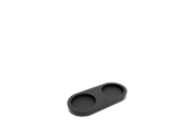 Kjøkkentilbehør - Peugeot Linea Bamboo tray with handle matt black - 44541