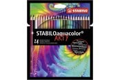 Skrive- & Tegneverktøy - STABILO Aquacolor - Watercolor Colored Pencil - ARTY - Set 24 Pcs. - 1624/1-20