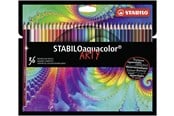 Skrive- & Tegneverktøy - STABILO Aquacolor - Watercolor Colored Pencil - ARTY - Set 36 Pcs. - 1636-1-20