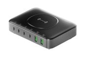Nettbrett - Adaptere og ladere - 4smarts Charging Station - 7 in 1 - USB 24 pin USB-C - 100 Watt - 540571