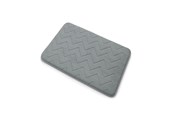 Baderomstilbehør - Gedy Mousse baderomsmatte - Memory foam - Grå 40x60 cm - 96MS4060089
