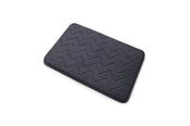 Baderomstilbehør - Gedy Mousse badrumsmatta - Memory foam - Antracitgrå 40x60 cm - 96MS4060859