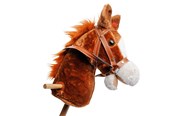 Babyleker - Playwood Wooden Hobby Horse with Sound Brown - PW2111