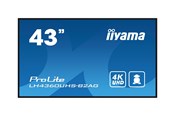 Digital skilting & Hotell TV - iiyama ProLite LH4360UHS-B2AG 43" Class (42.5" viewable) LED-backlit LCD display - 4K - for digital signage - LH4360UHS-B2AG