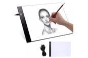 Gadget - Pro LED-lyspad tegnebrett A4 – USB-drevet med justerbart lys - 10041