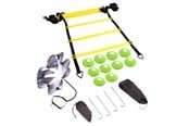 Gadget - Pro Fotball smidighet treningssett: Kjegler - Fallskjerm - Hurtighetsstige - 10126