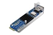 Nettverksadapter - QNAP QXG-ES10G1T - expansion module - PCIe 3.0 x4 - 100M/1G/2.5G/5G/10 Gigabit Ethernet x 1 - QXG-ES10G1T