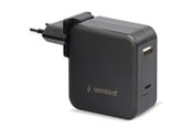 Bærbar PC - Lader - Gembird NPA-PD60-01 Universal 60W USB Type-C PD laptop charger - NPA-PD60-01
