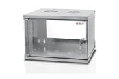 Rackskap - TECHLY 6U - Wall Mount Rack Cabinet - I-CASE EL-1006G45
