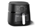 Airfryer - Philips 2000 Series NA231 - hot air fryer - black / silver - NA231/00