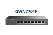 Switch/splitter - Grandstream GWN7701P 8-Port Gigabit Switch (4-Port POE / 30w pr. Port / Total 60W) - GWN7701P
