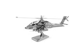 Modellsett - Eureka Metal Earth AH-64 Apache Silver Edition - 570083