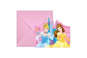 Leketøy - Globos Invitations and Envelopes FSC Disney Princess Live Your Story 6 pcs. - 93945