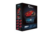 Mus - White Shark GM-1604 CAESAR- Red - Gaming mus - 6 - Rød - 0616320535568